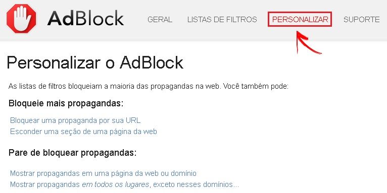 AdBlock Whitelist