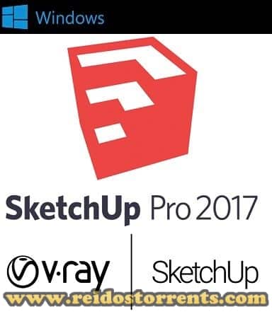 SketchUp Pro 2017 + V-Ray + Crack - Português