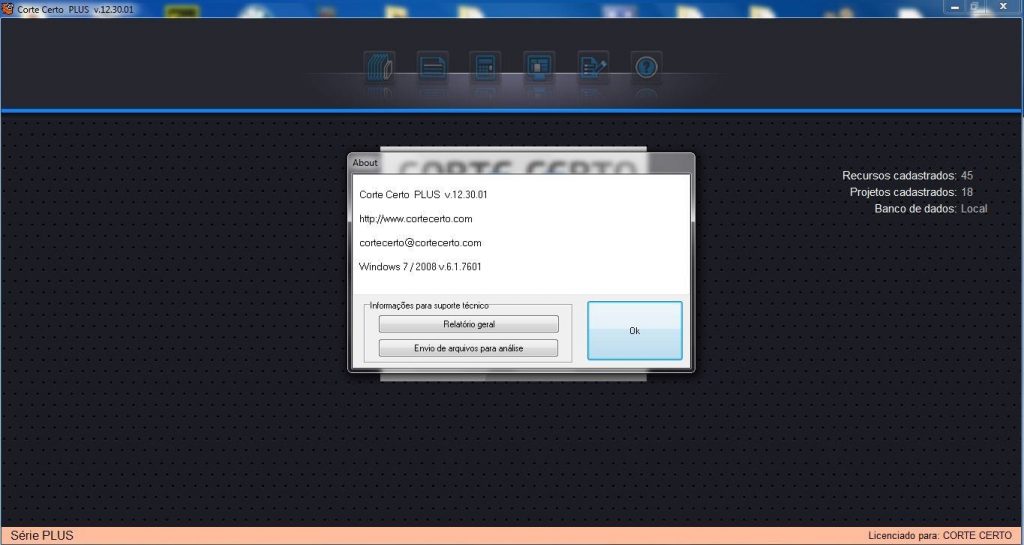 Corte Certo Plus 2015 + Crack