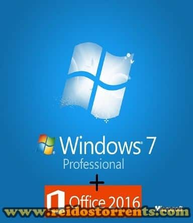 Windows 7 Professional SP1 + Office 2016 Pro Plus SP1 - PT-BR x64