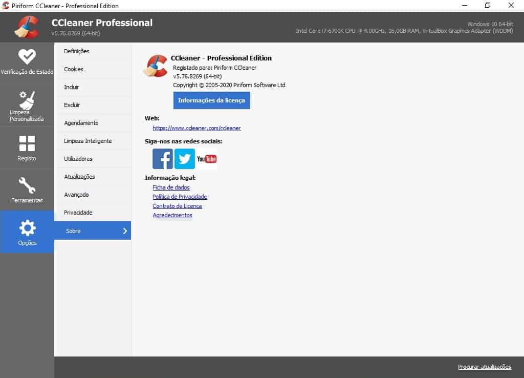 CCleaner Professional + Serial