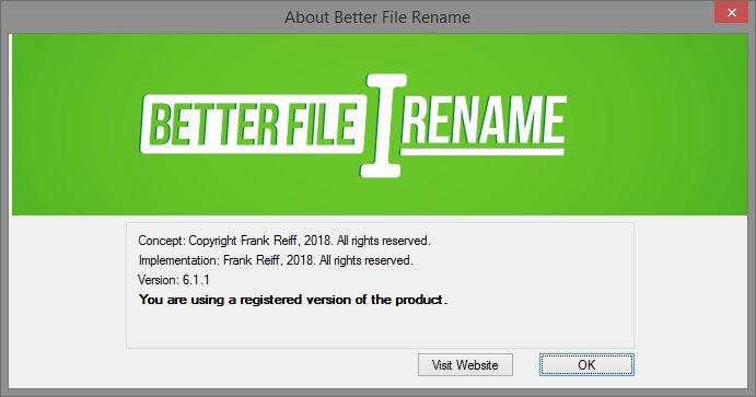 Better File Rename + Crack